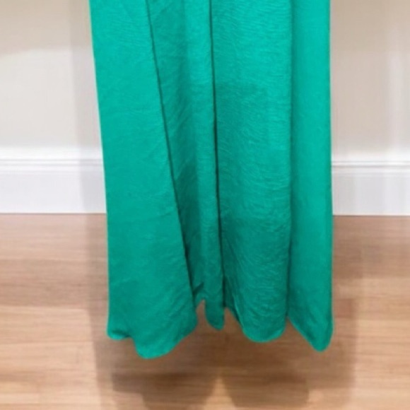 Calvin Klein Green Sleeveless Dress size 2 NWT length 55in pit to pit 15in - Picture 6 of 6
